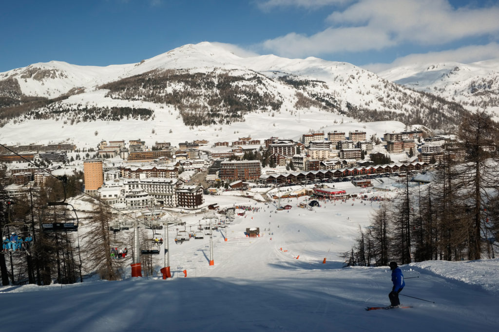 Un giorno di sci a Sestriere
