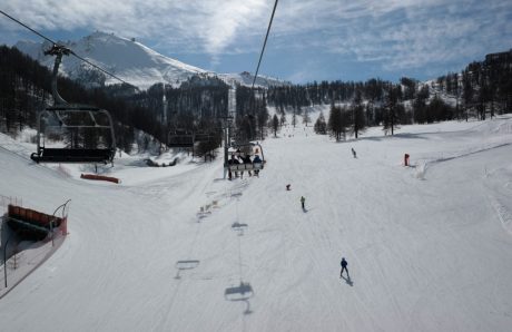 Un giorno di sci a Sestriere