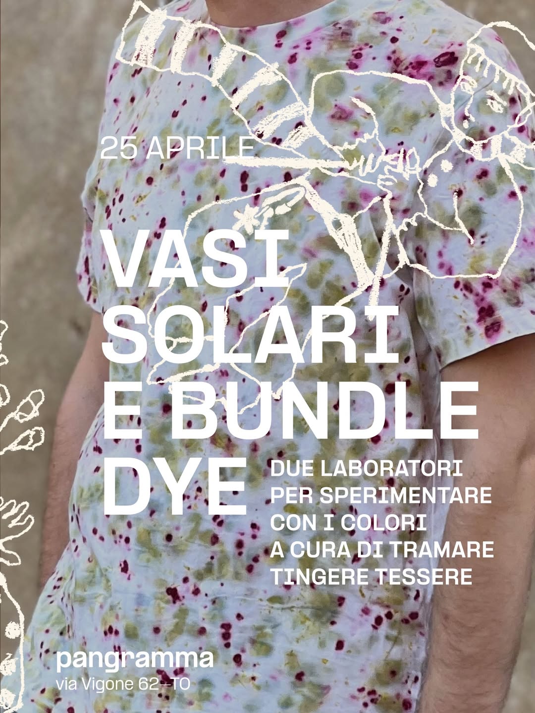 Vasi solari & bundle dye: tinture naturali @ Pangramma
