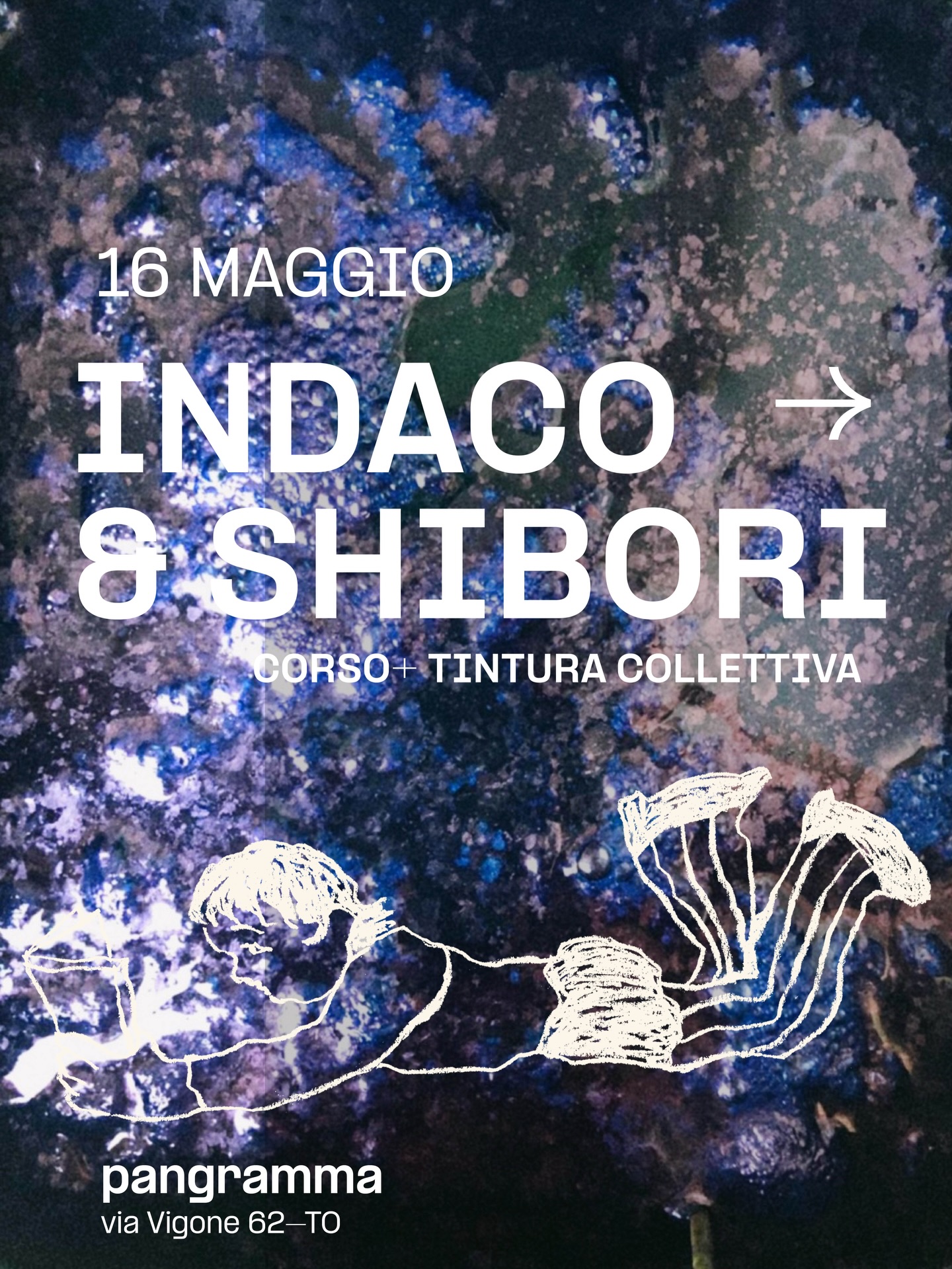 Corso di indaco e shibori – tintura naturale @ Pangramma