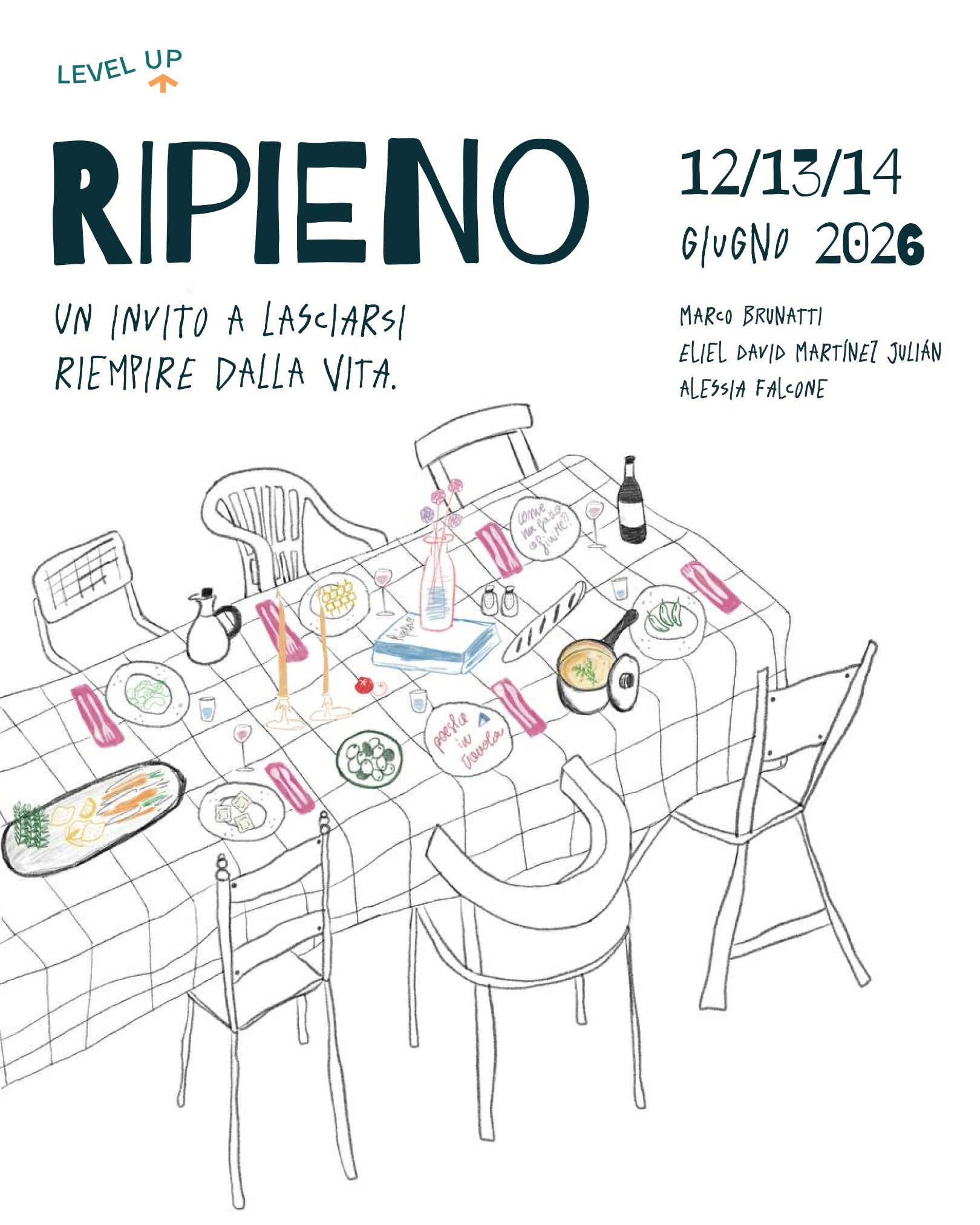 RIPIENO: una riflessione su ciò che ci nutre, ci attraversa e ci trasforma