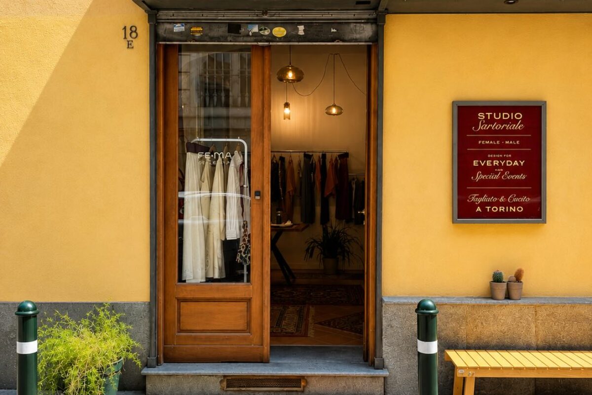 FE.MA Collective a Torino: nel Quadrilatero la sartoria diventa uno spazio di incontro