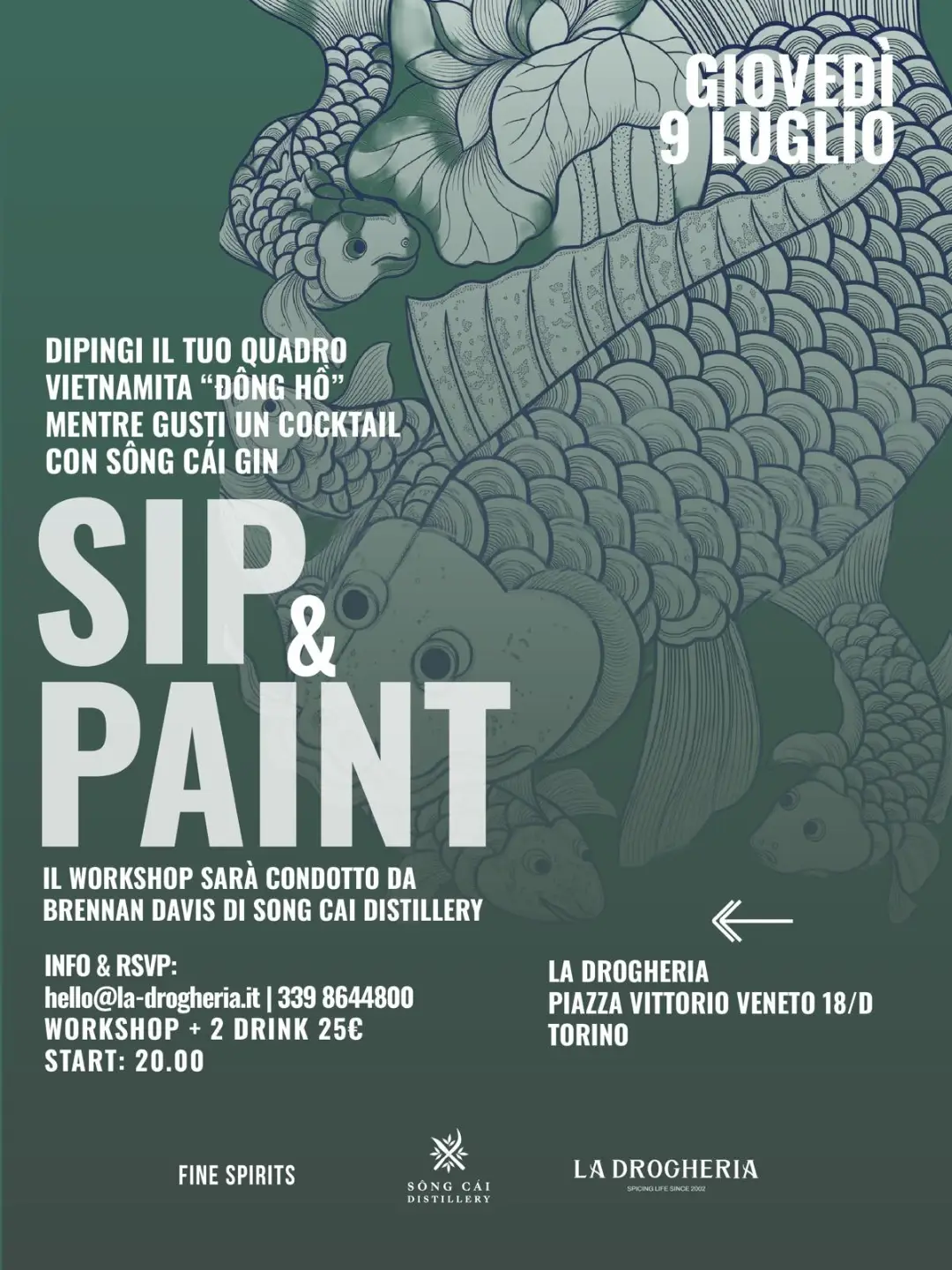 Sip & Paint: tra arte vietnamita e cocktail asiatici