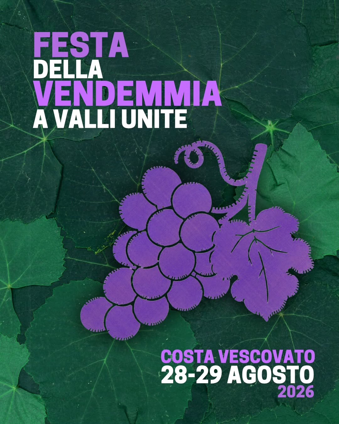 FESTA DELLA VENDEMMIA A VALLI UNITE