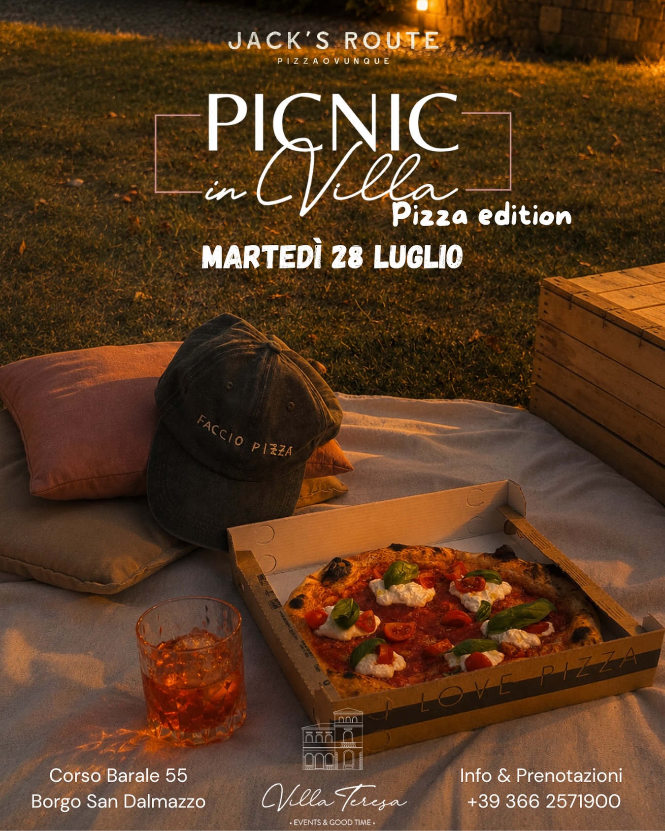 PICNIC IN VILLA – Pizza Edition