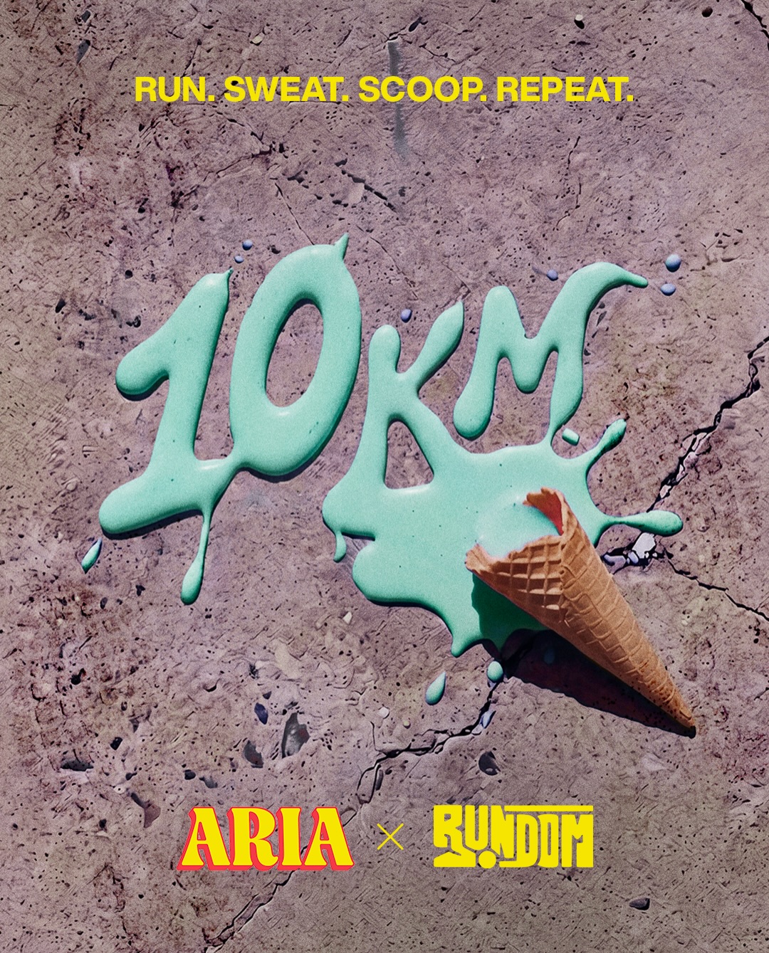 Run. Sweat. Scoop. Repeat. – Rundom x Aria