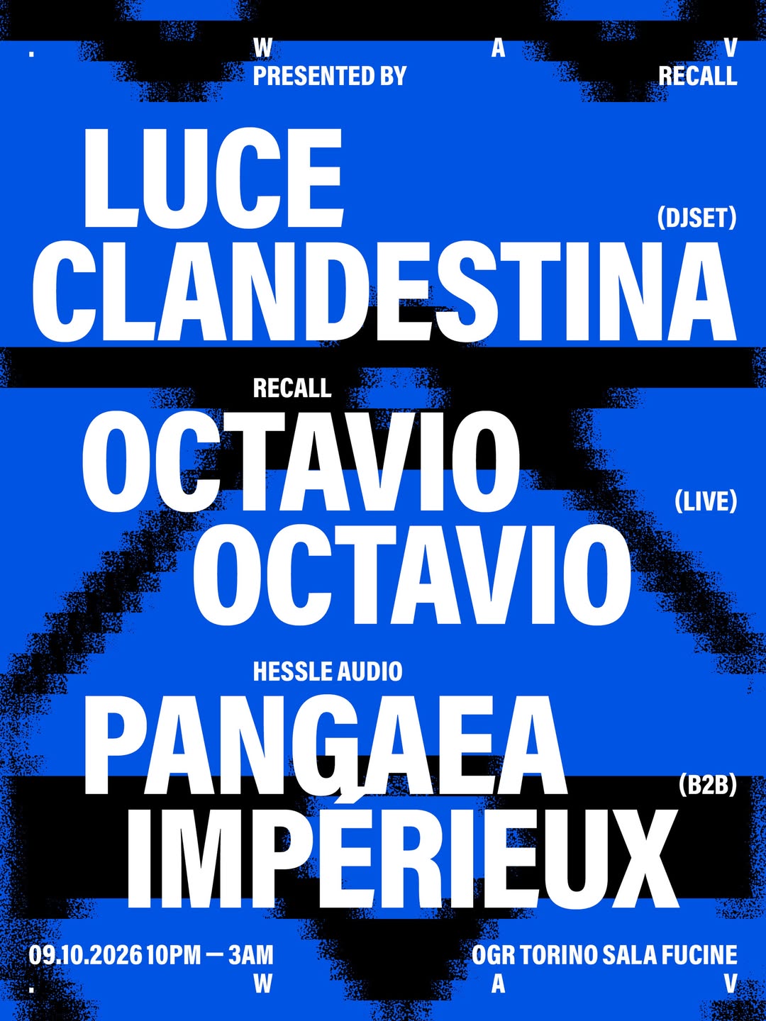 .WAV 2026: una notte di musica elettronica alle OGR Torino