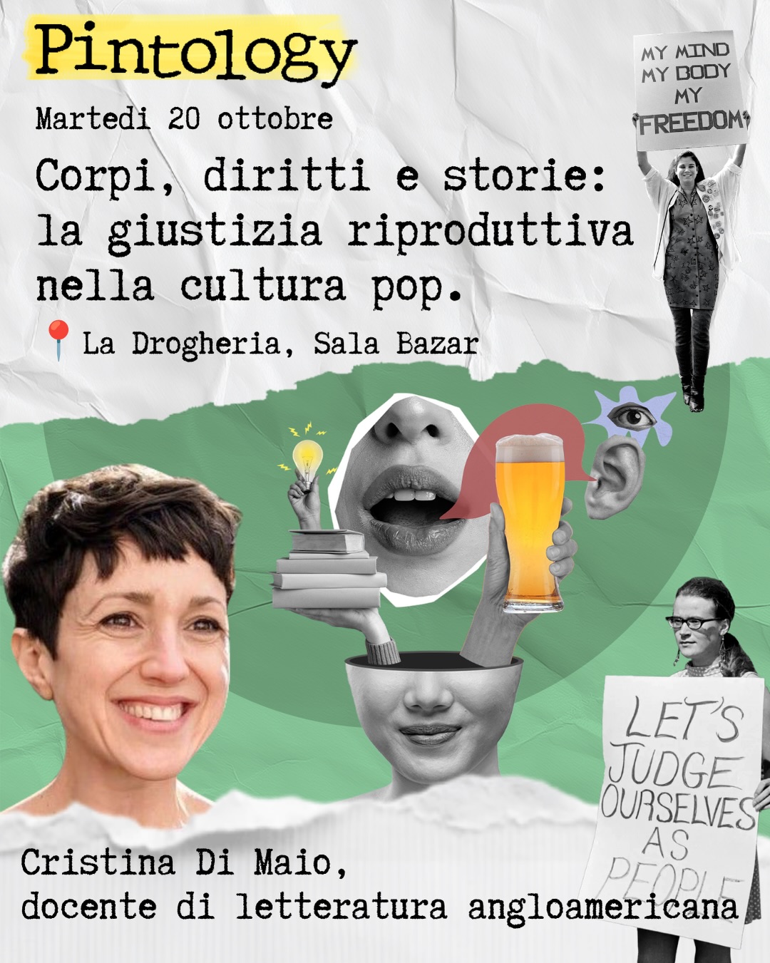 Pintology – Corpi, diritti e storie: la giustizia riproduttiva nella cultura pop