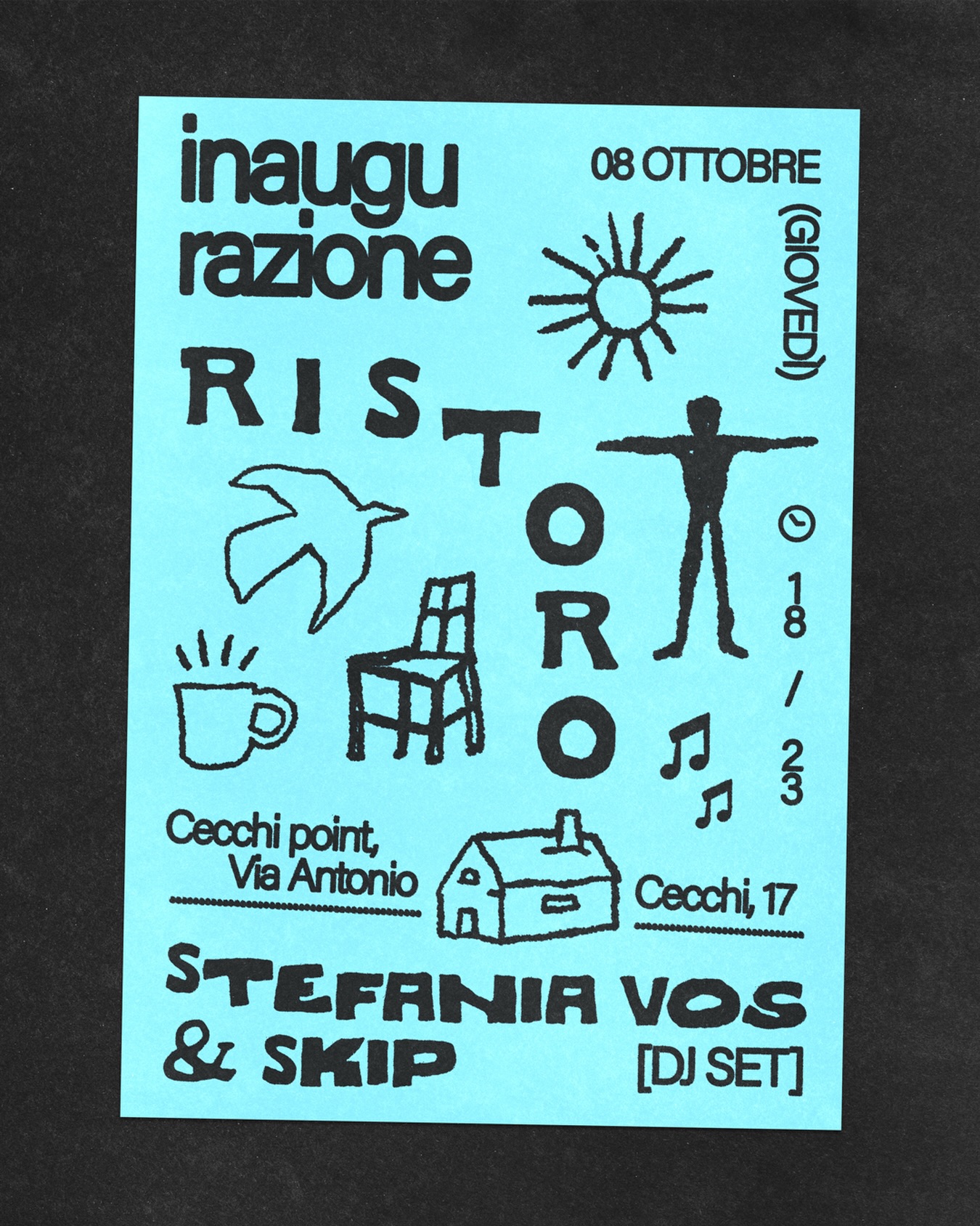 Inaugurazione di Ristoro al Cecchi Point